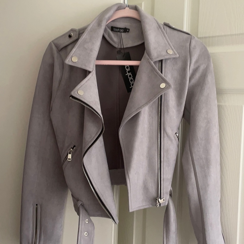 Never worn suede jacket!